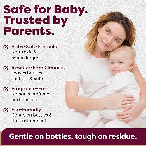 Miniatura 5 de KOOLAMom - Tabletas detergentes para lavado de biberones Momcozy Baby Breeza y todas las lavadoras de botellas, elimina la película de leche y el