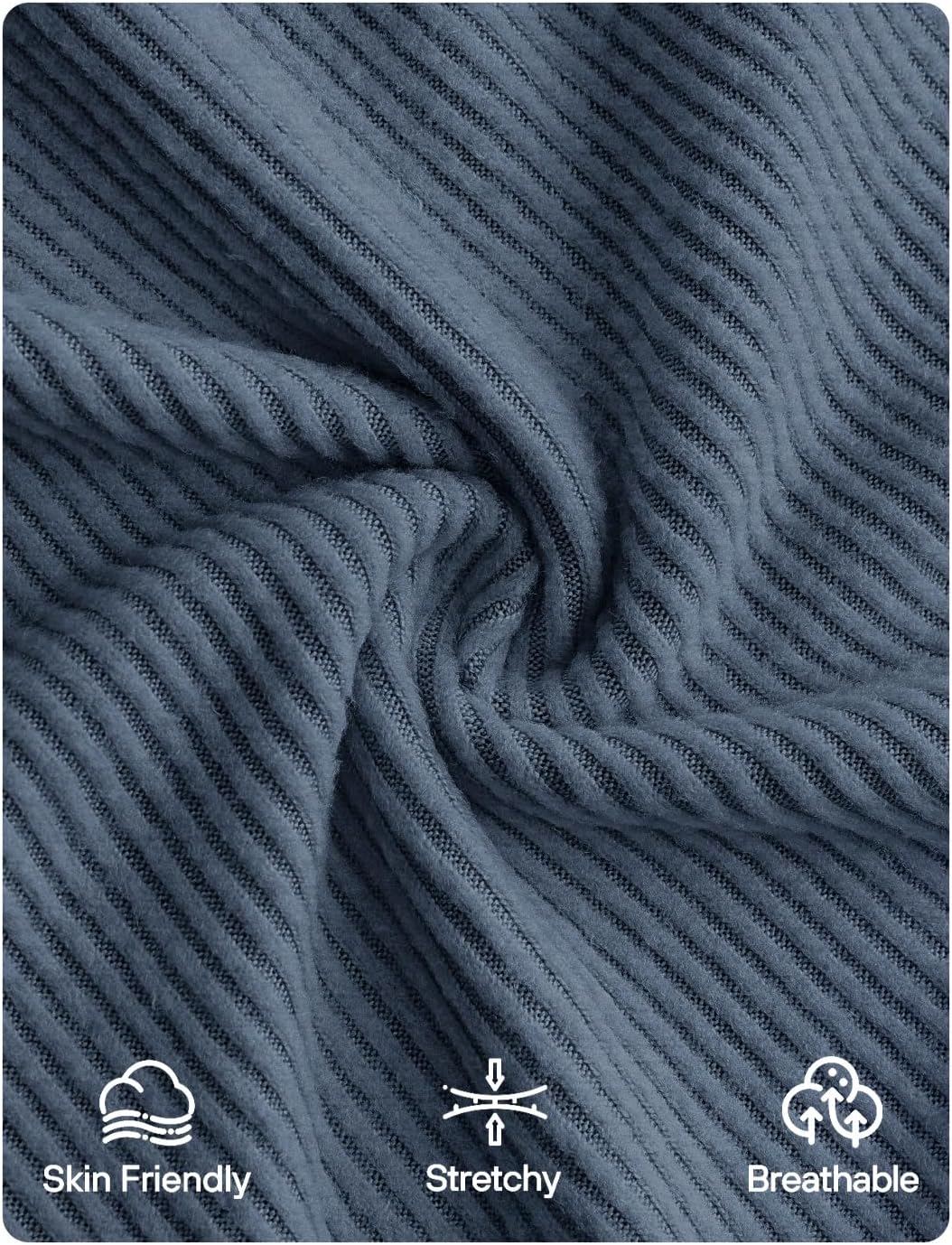 ZESICA Women Summer Flowy A Line Mini Dress 2026 Casual Spring V Neck Short Sleeve Ribbed Knit Sweater Dresses - Image 4