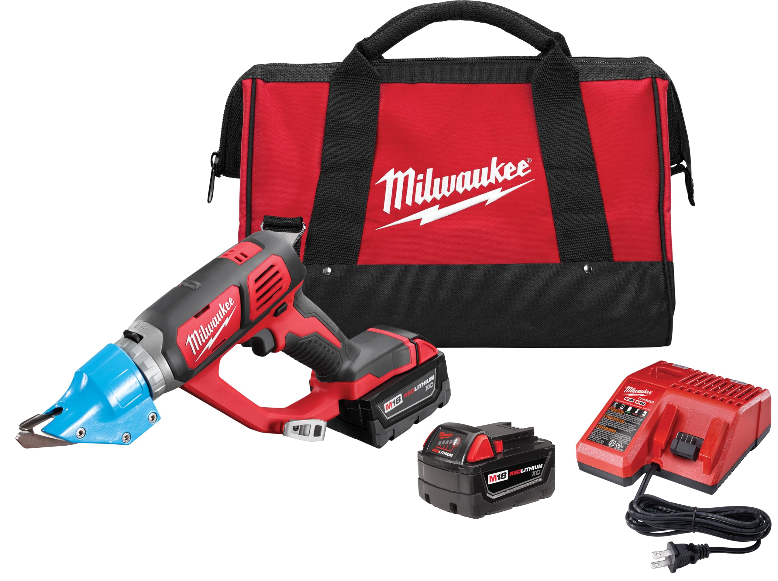 Milwaukee 2636-22 M18 Cordless 14 Gauge Double Cut Shear - Kit