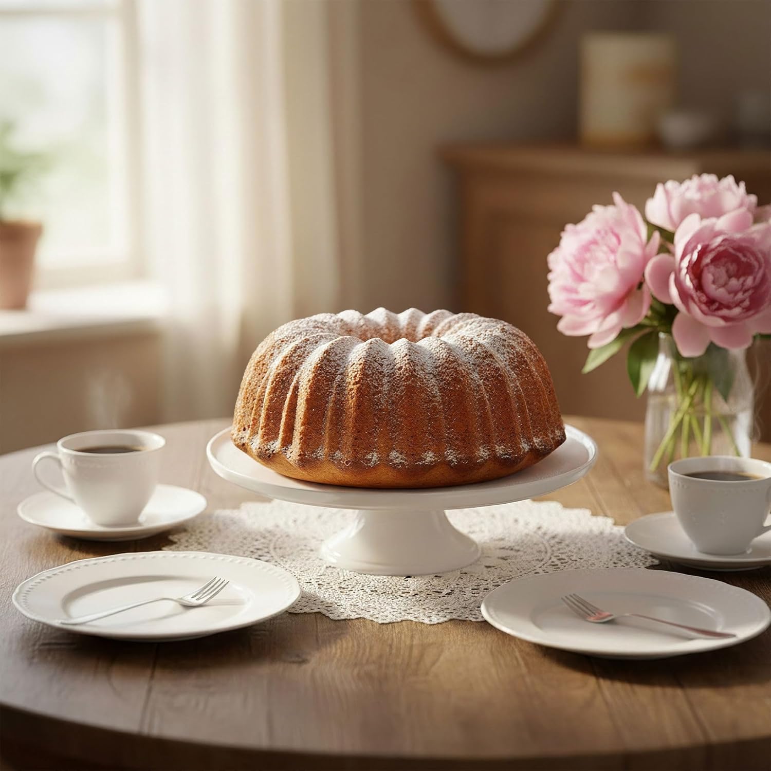 STONELINE Bundt Cake Baking Pan, 24.5 cm, Anthracite