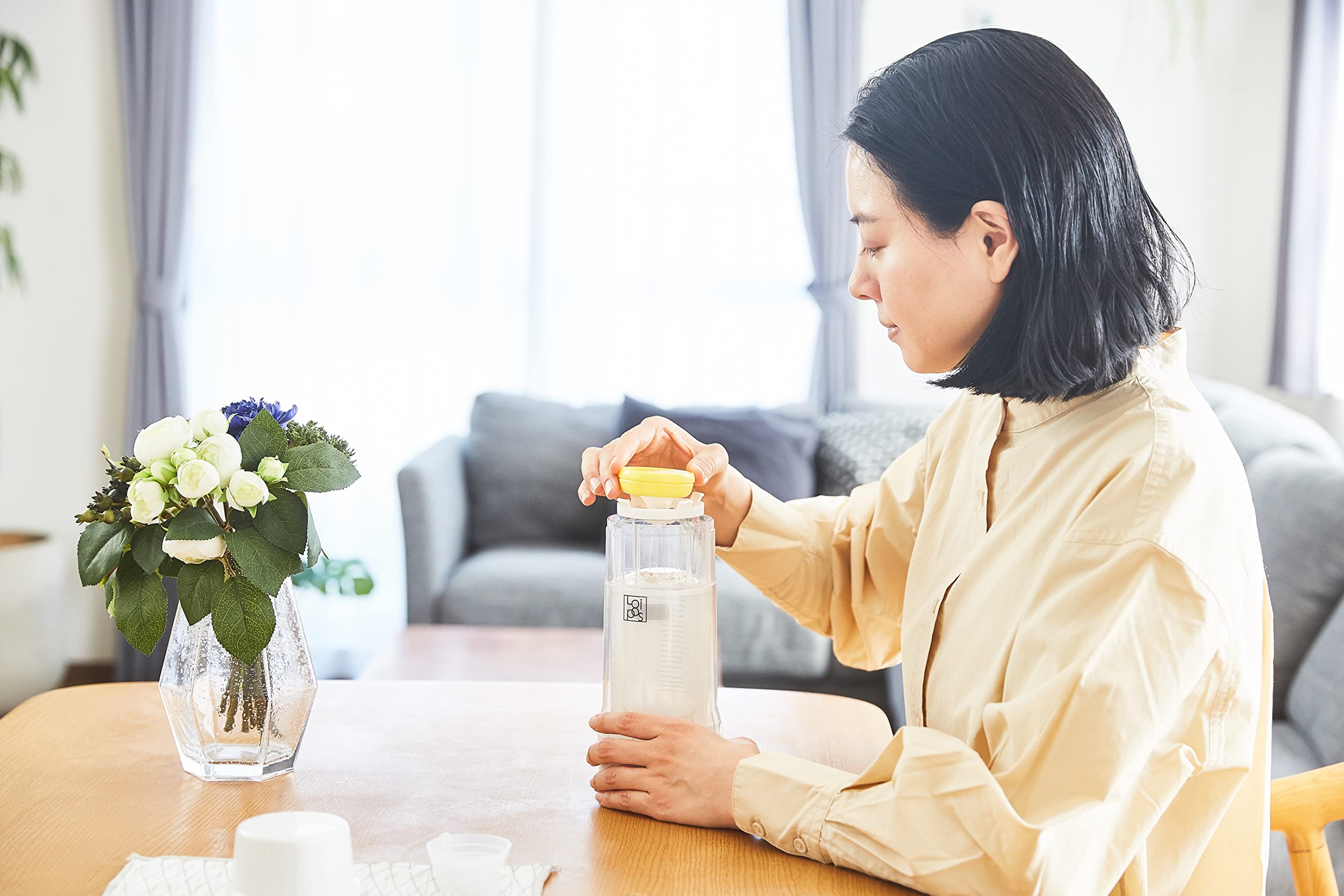 Amazon.co.jp: loiposボトルウォーマー 出産祝い 電源不要 哺乳瓶 除菌 