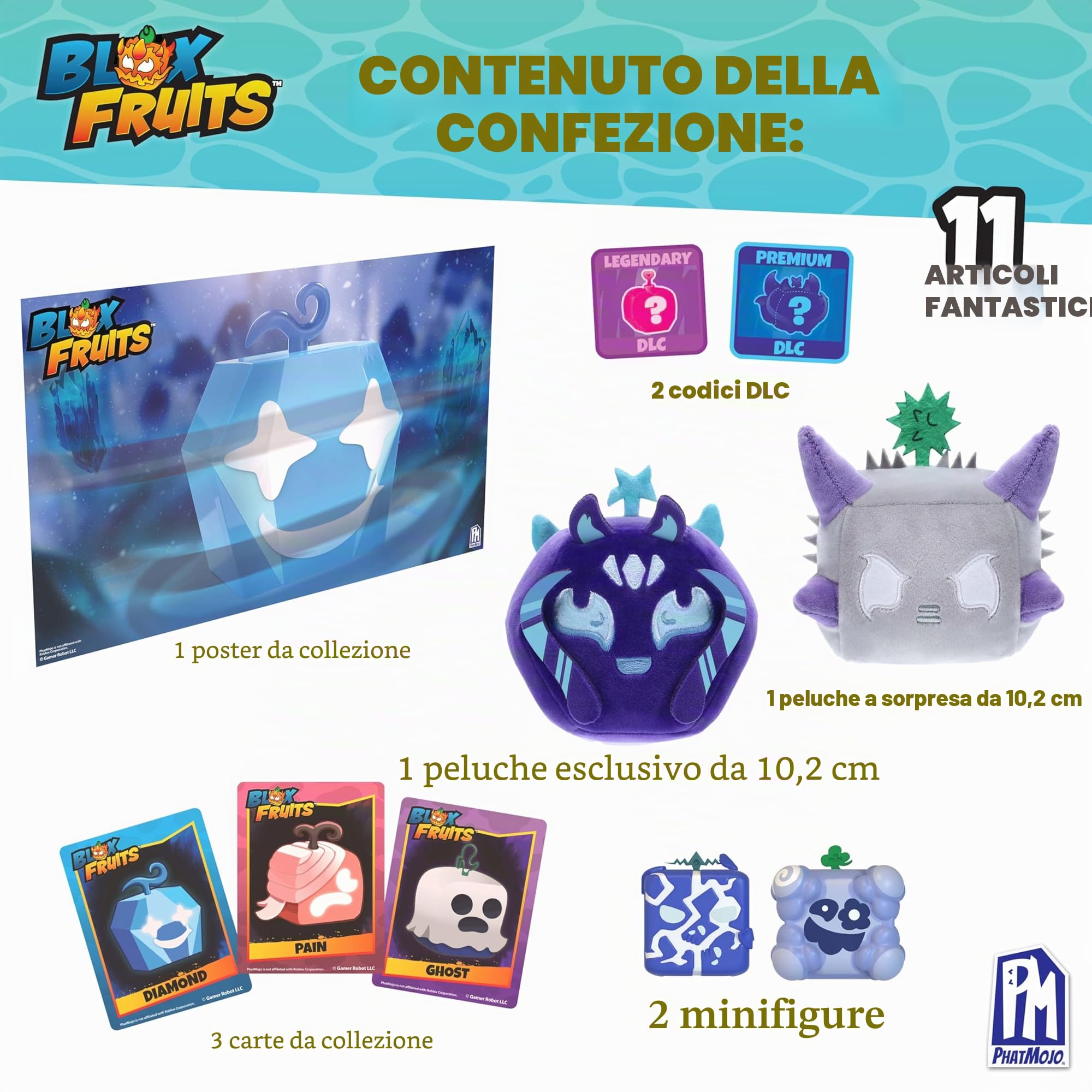 PhatMojo- Diamond Collector Bundle, Multicolore, 1