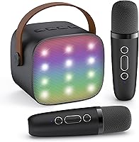 Vista 1 de Mini máquina de karaoke para niños y adultos, regalos de cumpleaños y Pascua para niños de 3, 4, 5, 6, 7, 8, 9 años o más, altavoz Bluetooth