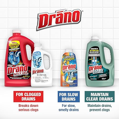 Miniatura 10 de Drano Max quitamanchas paquete individual 160 onzas 661283 paquete de de 1 1 1