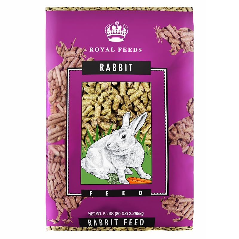Ração para Coelhos em Pellets de Alfafa LEACH GRAIN & MILLING CO – 2,27 kg