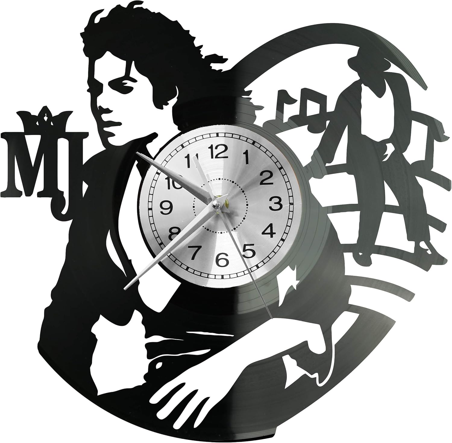 Michael Jackson Wall Clock Vinyl Record Retro Clock Large Clocks Style