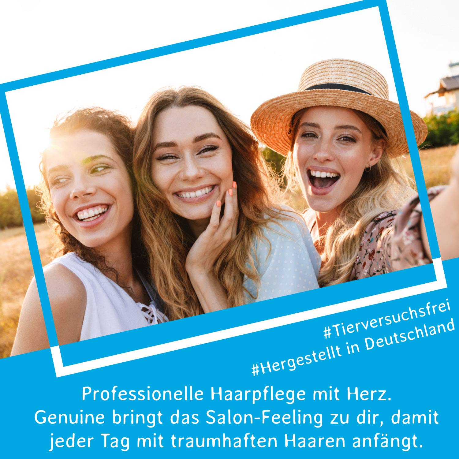 Leave-In Conditioner Wet & Shine, Feuchtigkeits-Spray für trockenes, strapaziertes Haar, für jeden Haartyp, genuine haircare