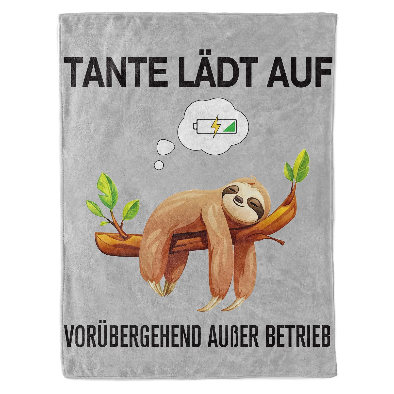 CadeauJoie Flauschige Decke Geschenke für Papa Mama Opa Kuscheldecke zum Geburtstag Muttertag Ostern Weihnachten 152x127cm