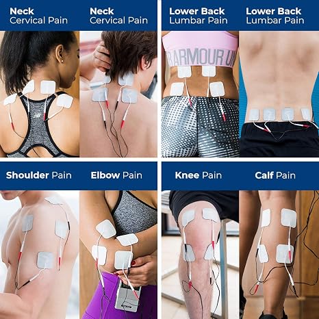 TENS 7000 Official TENS Unit Pads - Premium Quality OTC TENS Pads, 2 X 2 - Compatible with Most TENS Machines, Replacement Electrodes Value Pack, 48 Count
