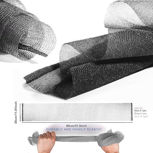 Miniatura 2 de Toalla de ducha exfoliante de 3 piezas, esponja africana, paño de lavado japonés, esponja exfoliante facial, esponja exfoliante corporal para