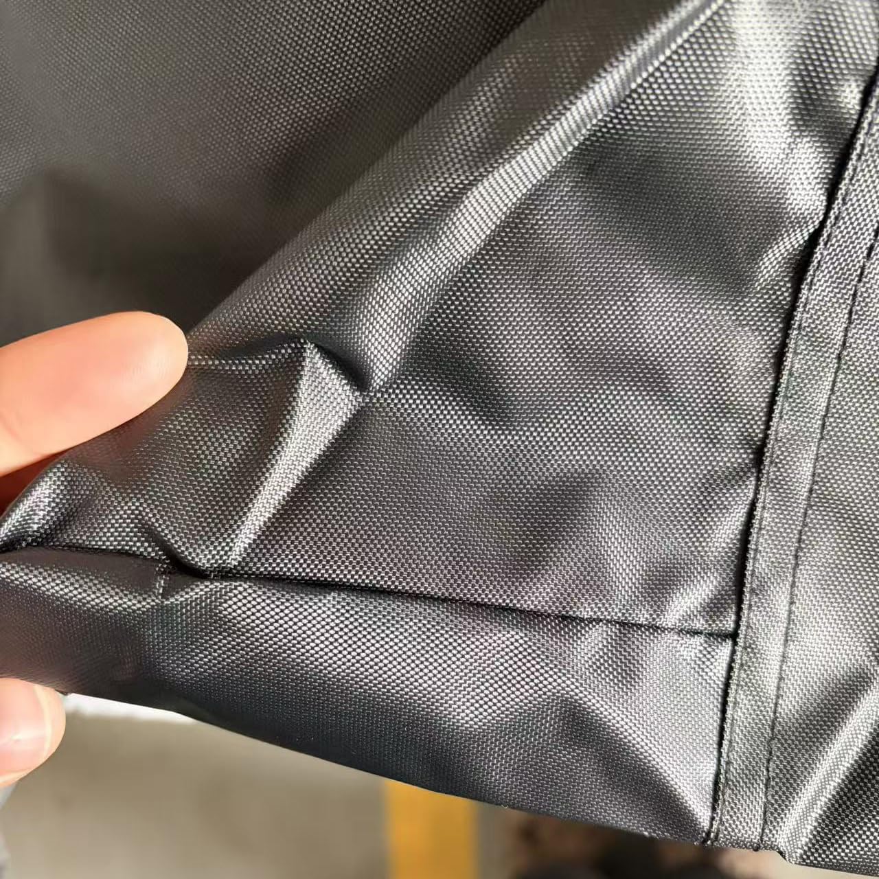 Generator Cover for Briggs & Stratton Storm Responder 6250 6250W-5000W, 420D Heavy Duty Watertight Outdoor Portable Generator Cover Windproof All Weather Protection,Black