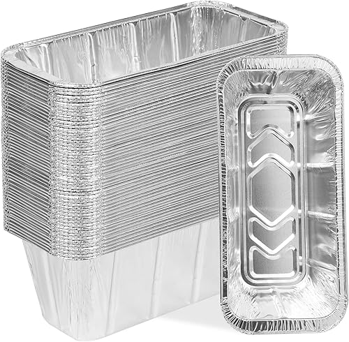 SHINESTAR Paquete de 50 forros para vasos de grasa Blackstone de 17, 22, 28, 30, 36 pulgadas con taza de grasa trasera, bandeja de goteo desechable