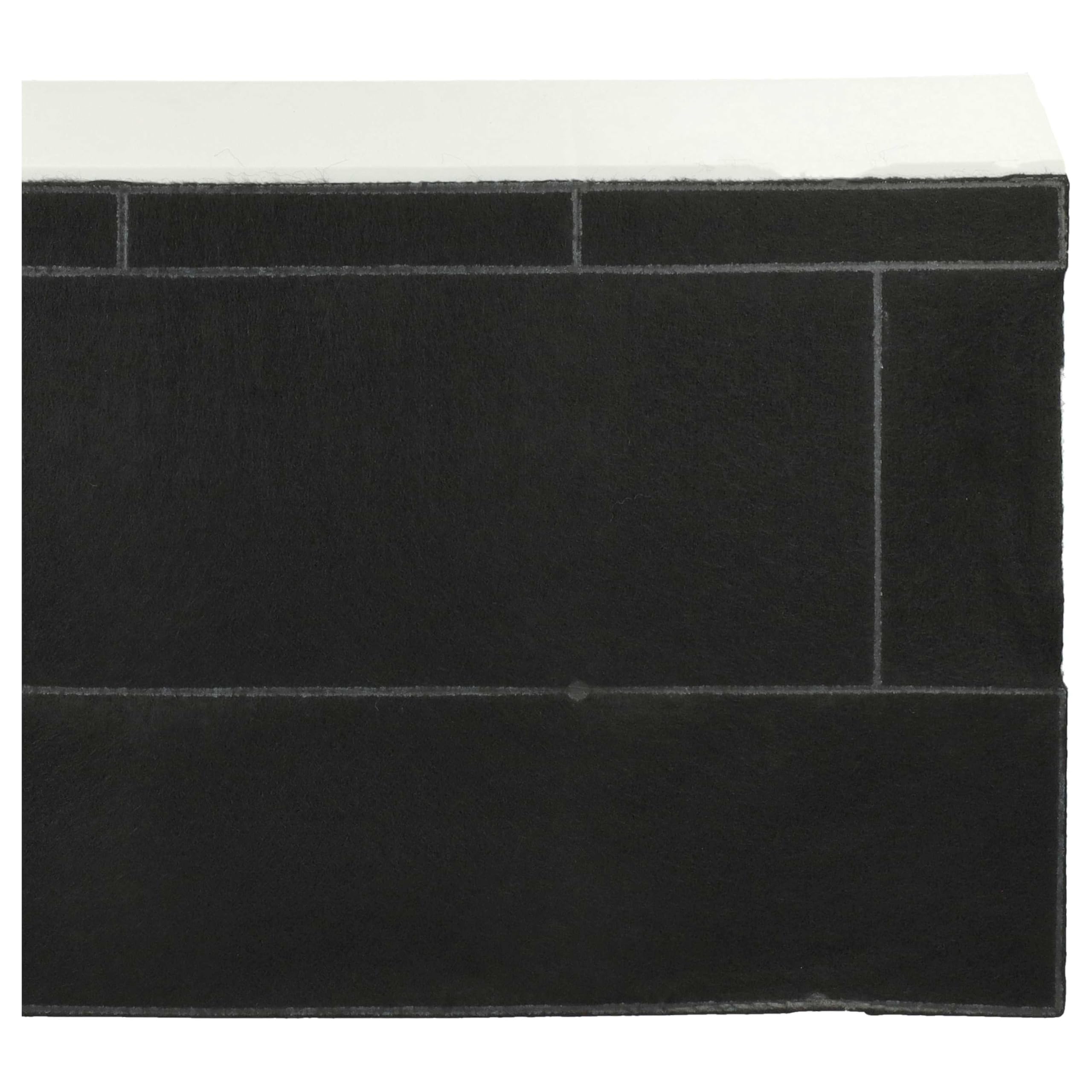 vhbw 2 filtry z węglem aktywnym kompatybilne z Siemens LI49630, LI48632, LI48630, LI46931, LI46930/05 okap kuchenny, 39,8 x 19,6/17,4 x 2,9 cm