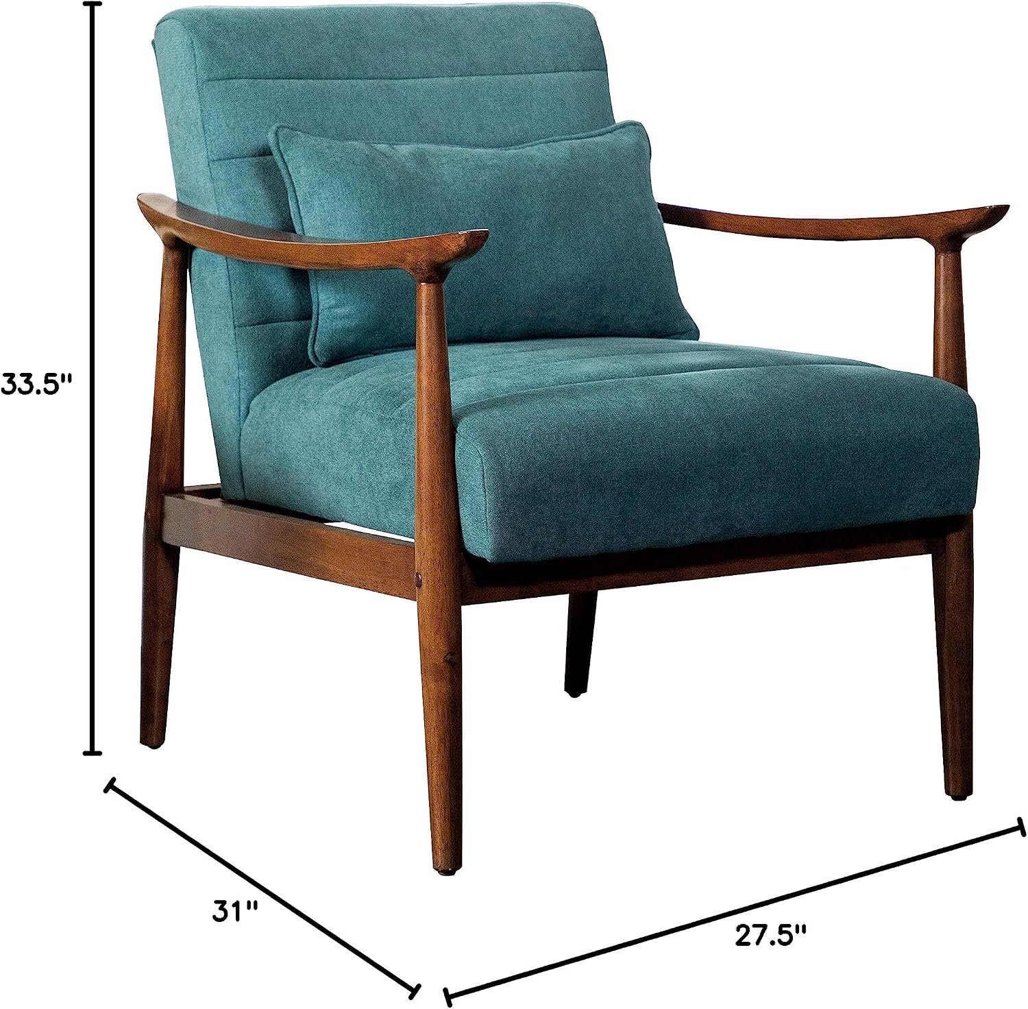 Coaster Furniture Accent Chair Teal/Walnut 905572