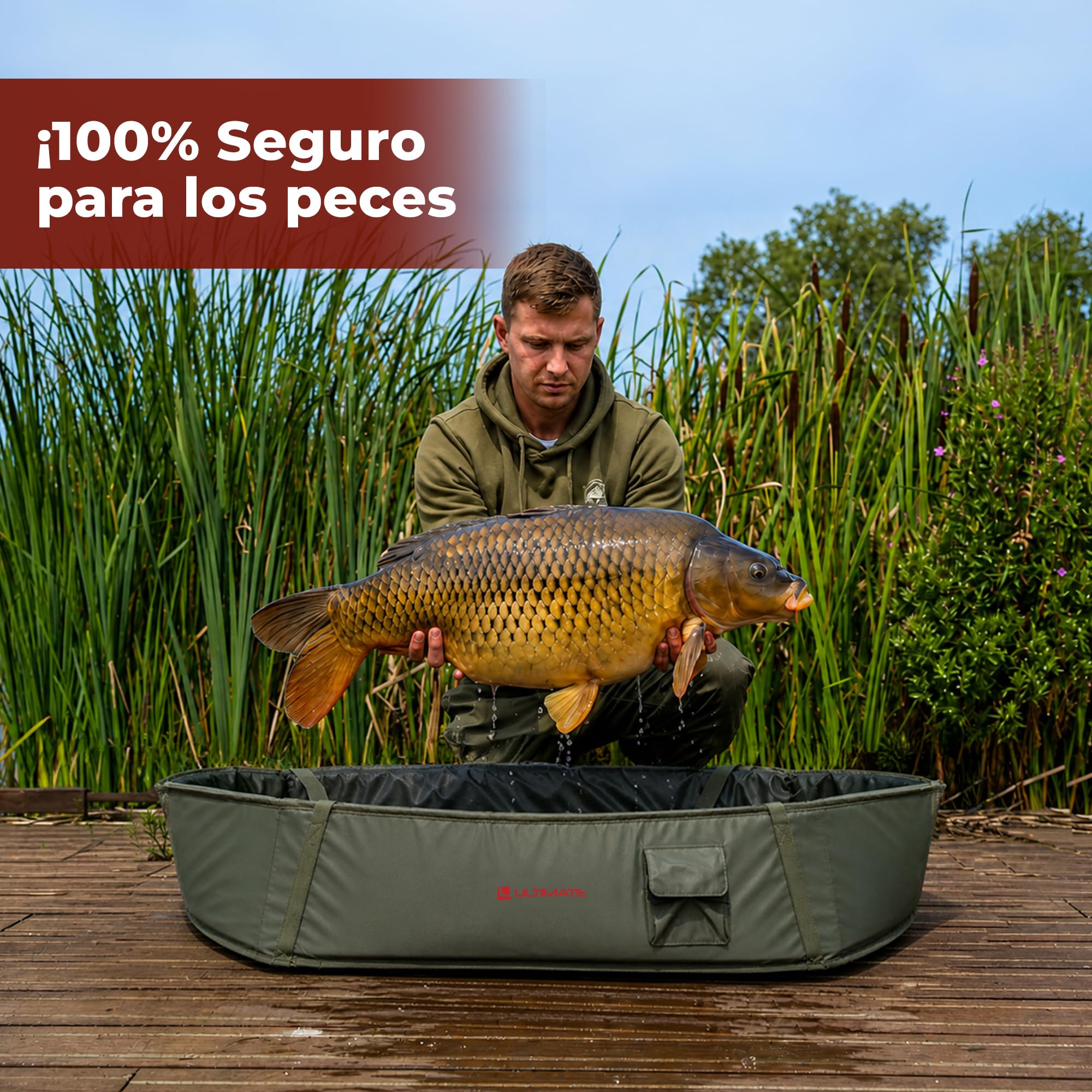 Ultimate Adventure Carp Cradle Alfombra de Desenganche | Cuna carpfishing