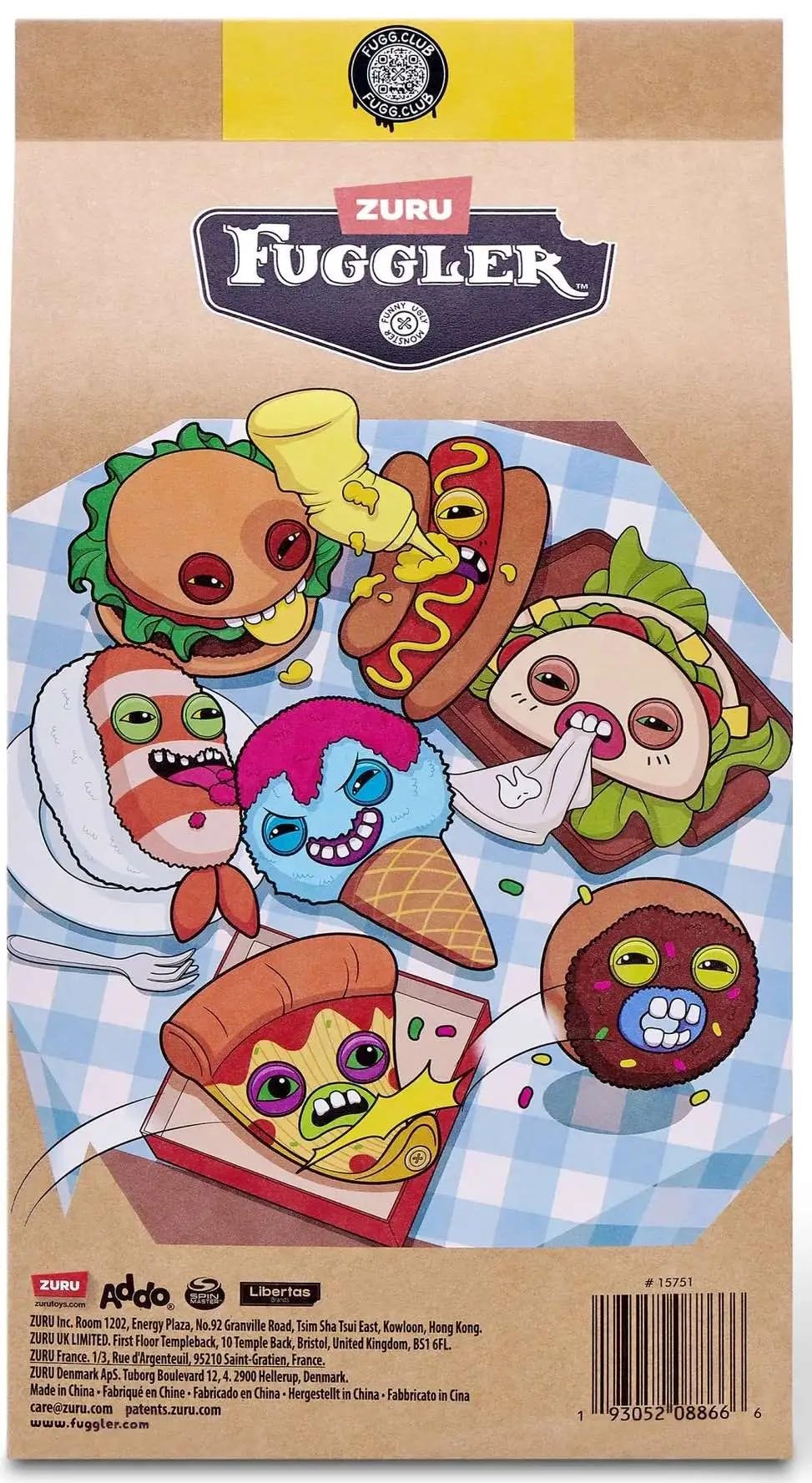 Amazon.co.jp: Fuggler ZURU Fuggalicious Mystery Blindバッグ