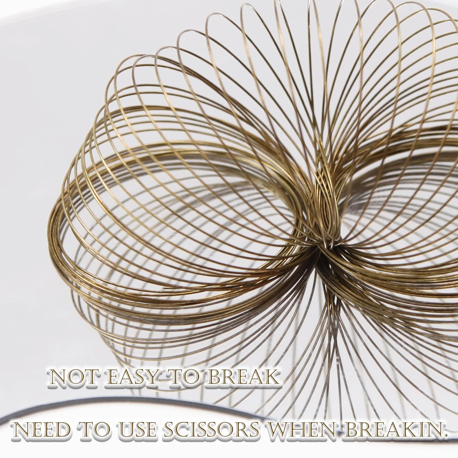 EuTengHao Jewelry Wire Memory Beading Wire Stainless Steel Craft Wire for Jewelry Making Supplies Necklace Bracelet Ring Earring Crafts DIY Jewelry Making (6 Colors*3 Yards, 440 Loops) - Image 6