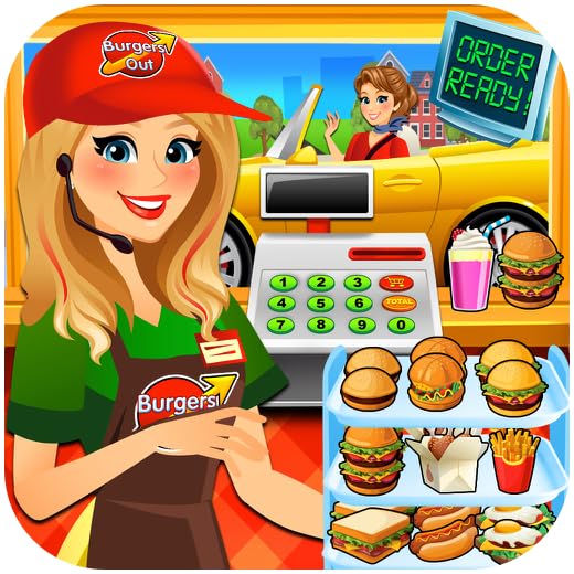 Drive Thru Simulator - Kids Fast Food Games & Burgers & Ice Cream To Go FREE
