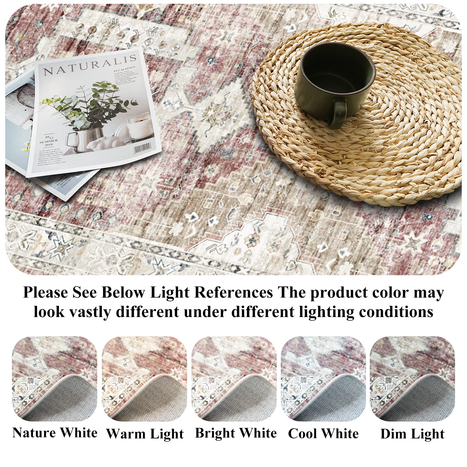 ⭐︎Rin⭐︎ Amazon.com: RUUGME Washable Runner Rug 2'6x12 - Hallway