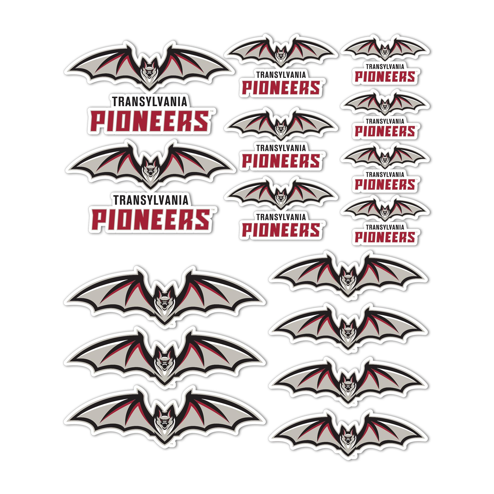 Sticker Transylvania University vinyle durable anti-bulles