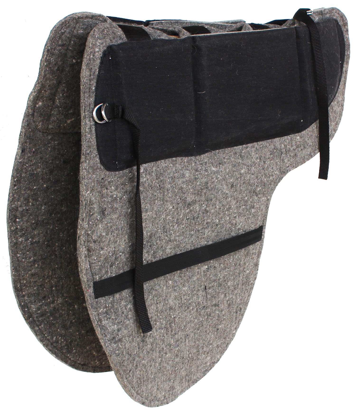 CHALLENGER Australian Wool-Felt Moisture Wicking Horse Comfort Shim Pad Grey 109SP537