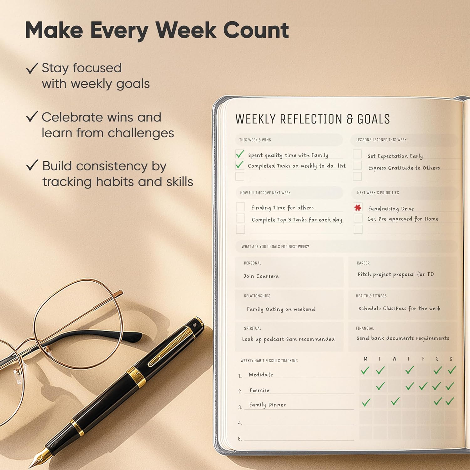 Daily Planner 2026 (5" x 8") - The Ultimate Daily Workflow Planner with Hourly Schedule & Task List to Achieve Your Goals by PRODUCTIVITY STORE (A5, Grey)