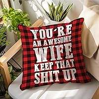 Vista 14 de Almohadas para el día de San Valentín, My Valentine Has Four Paws, fundas de almohada a cuadros de San Valentín, funda de cojín de 18 x 18 pulgadas