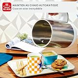 Moulinex LM841110 Easy Soup, Soup Maker con Acciaio Inossidabile, Facile Da Usare per Preparare Zuppe e Frullati, Capacità 1.2 Litri, 4 Programmi di Cottura e Sistema di Mantenimento al Caldo - 7