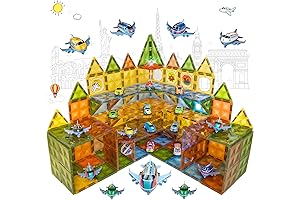 Magnetic Tiles Diamond Series - Unfold Educational Possibilities for STEM Learning