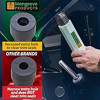 Vista 6 de Protector de Travesaño, Soporte para Motor Fuera de Borda, 3 Cuñas de Ram, Accesorios para Barcos de Pontón