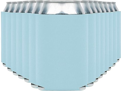 Miniatura 1 de Fundas enfriadoras de latas de cerveza en blanco (paquete de 110) Enfriadores de latas de cerveza con aislamiento suave - Koolies en blanco