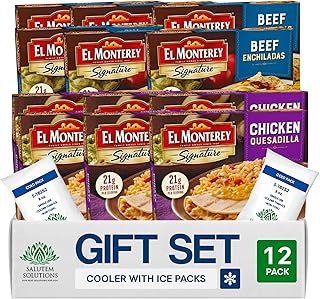 Frozen Beef Enchiladas with Authentic Mexican Flavor, Gift Set, 10 oz – Pack of 14
