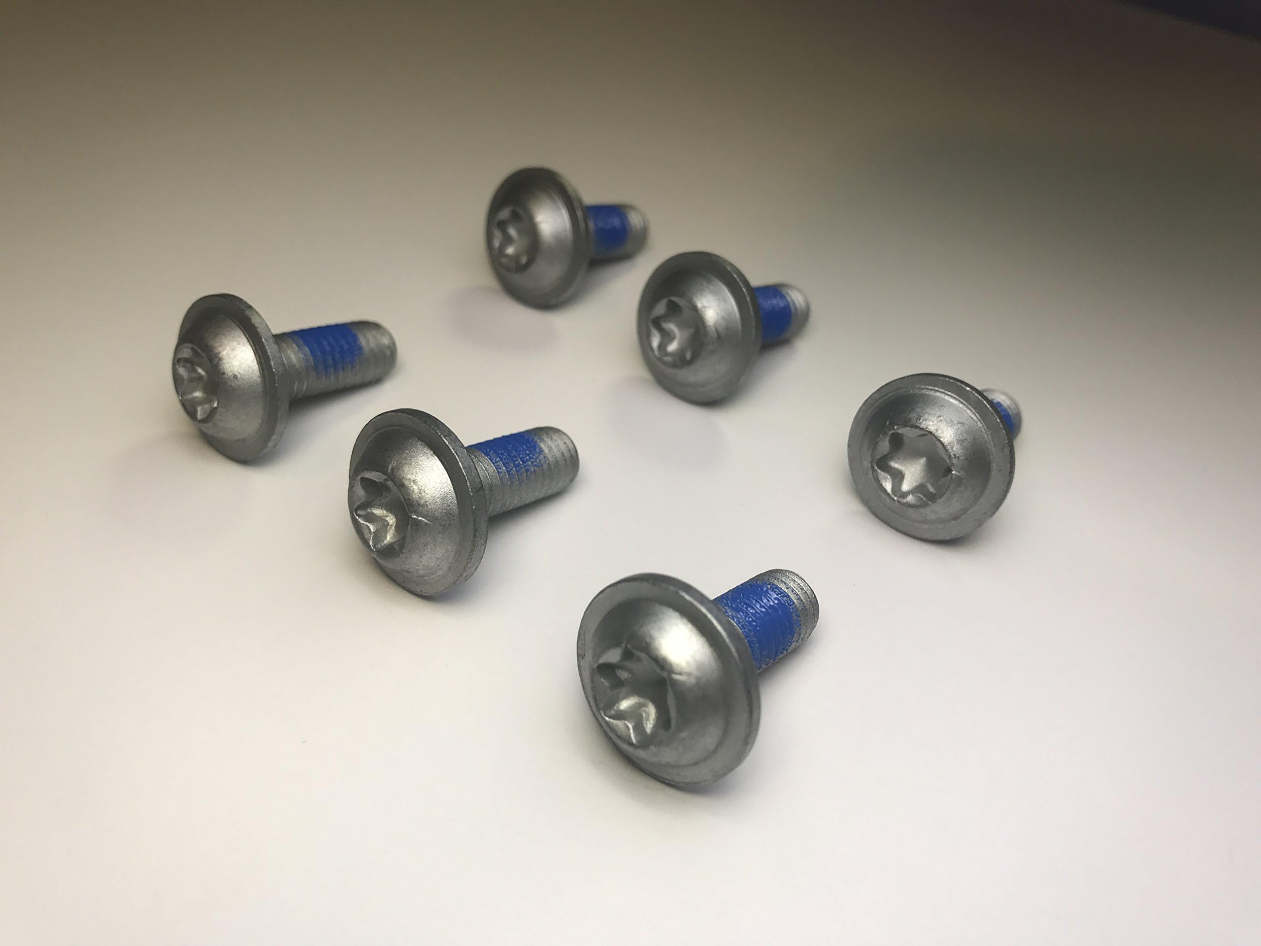 Hood Hinge Torx Screw Fasteners/Set of 6 Each/Compatible with All 1997 to 2006 Jeep Wrangler TJ Models