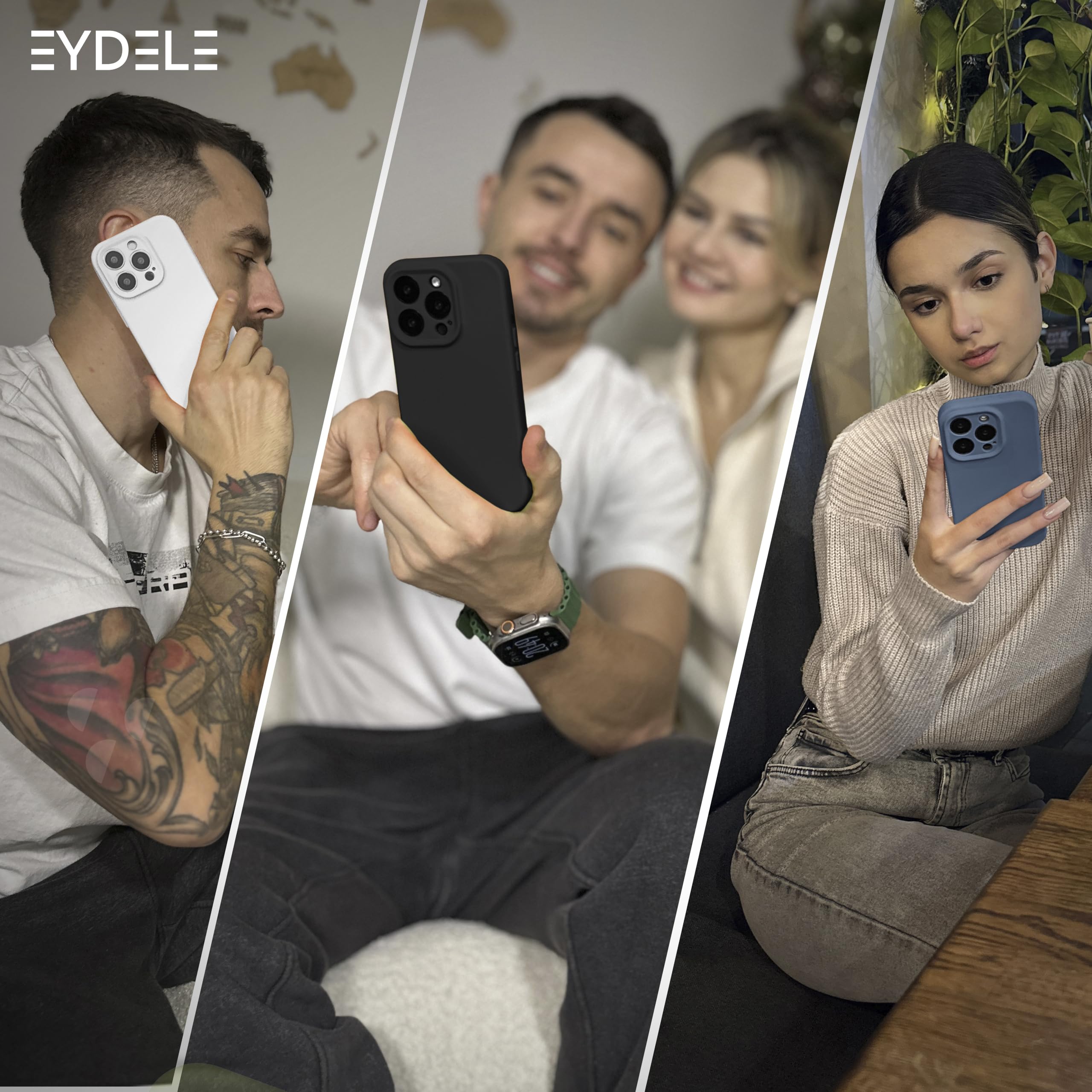 Designed For IPhone 13 Pro Max Case, Silicone Full Cover [Enh - View #3