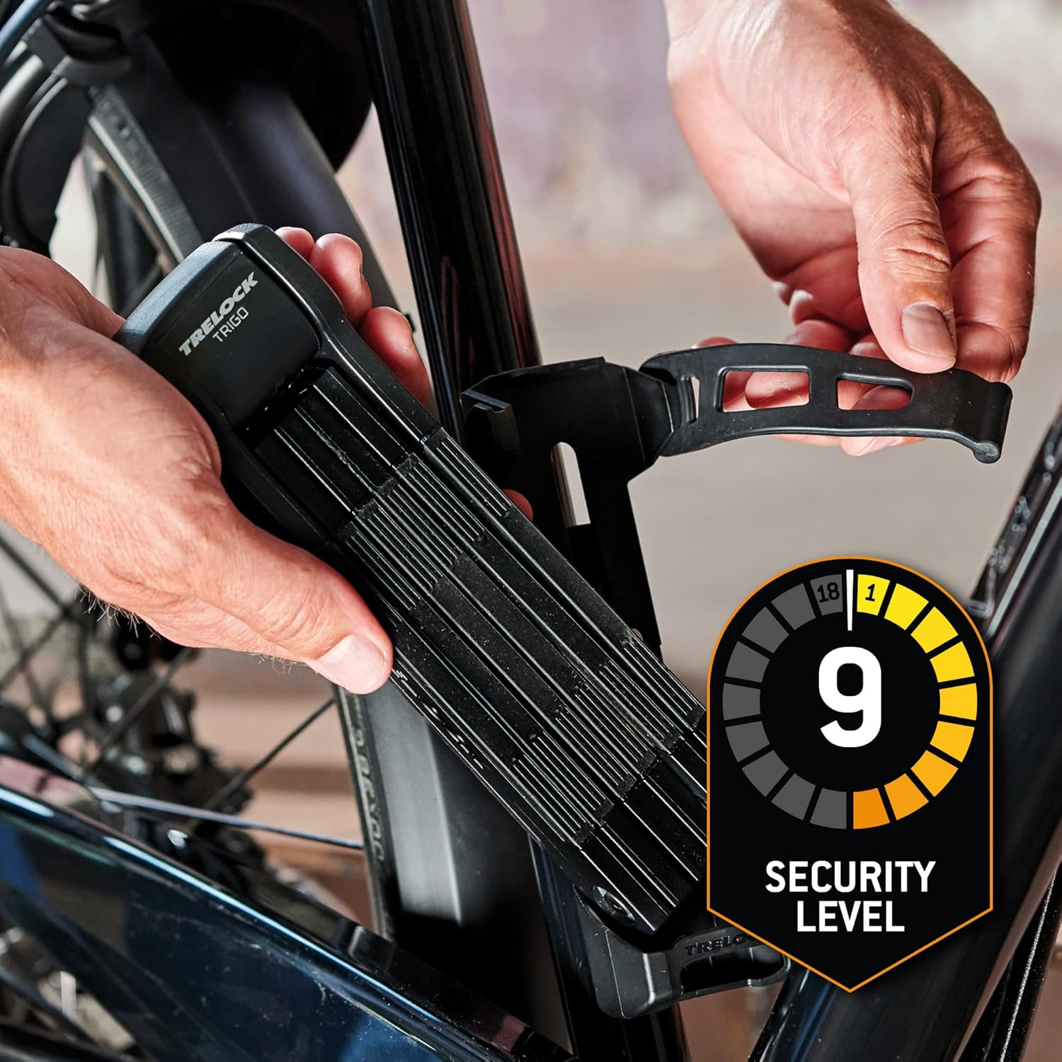 Folding Lock FS380 Trigo - Length: 850 mm