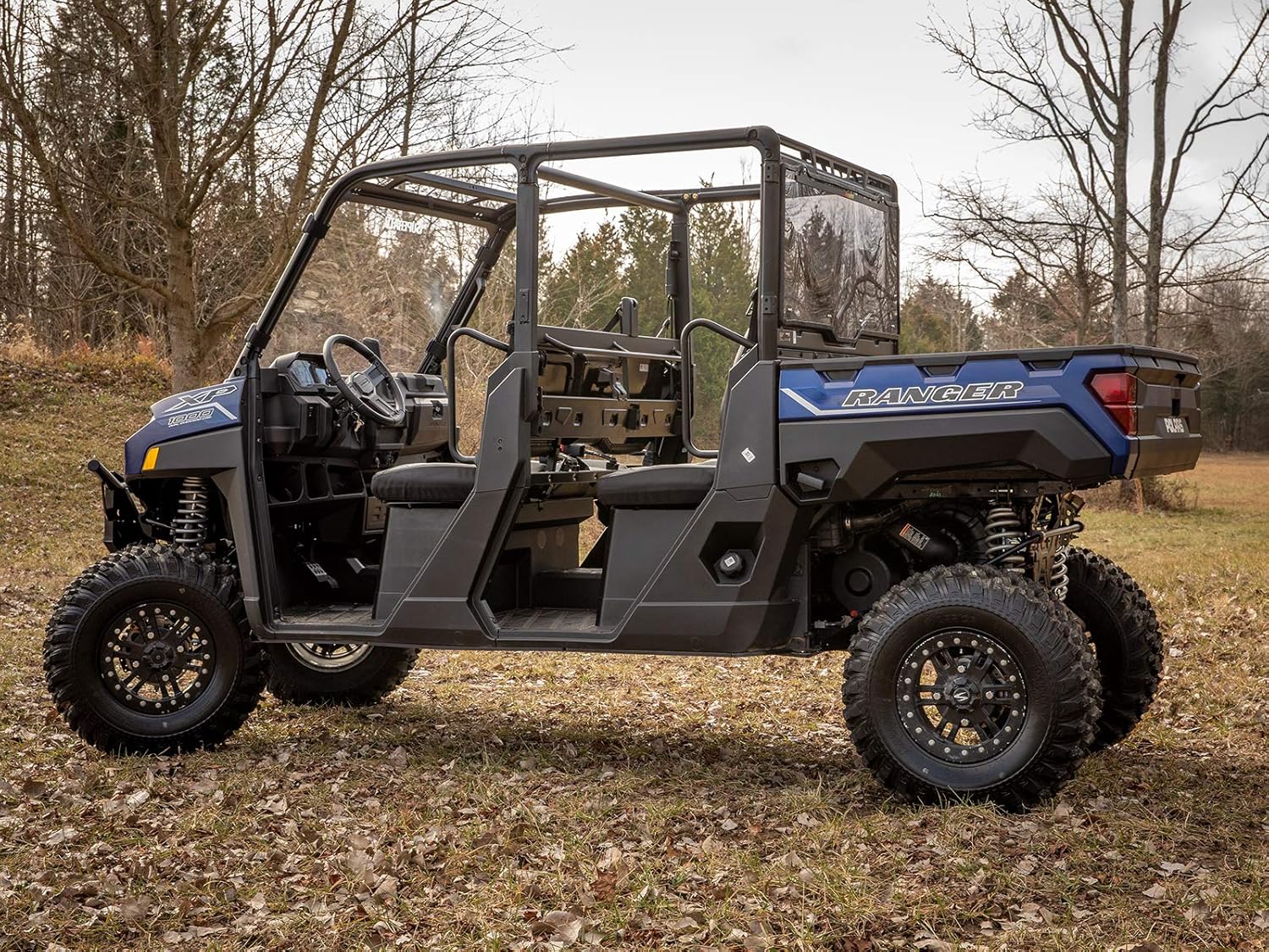 SuperATV 3" Lift Kit for 2021+ Polaris Ranger Standard XP 1000 / High Lifter Edition/NorthStar Edition/Texas Edition | 2-Door | Brake Press Bent Steel Brackets | Run up to 29" Tires
