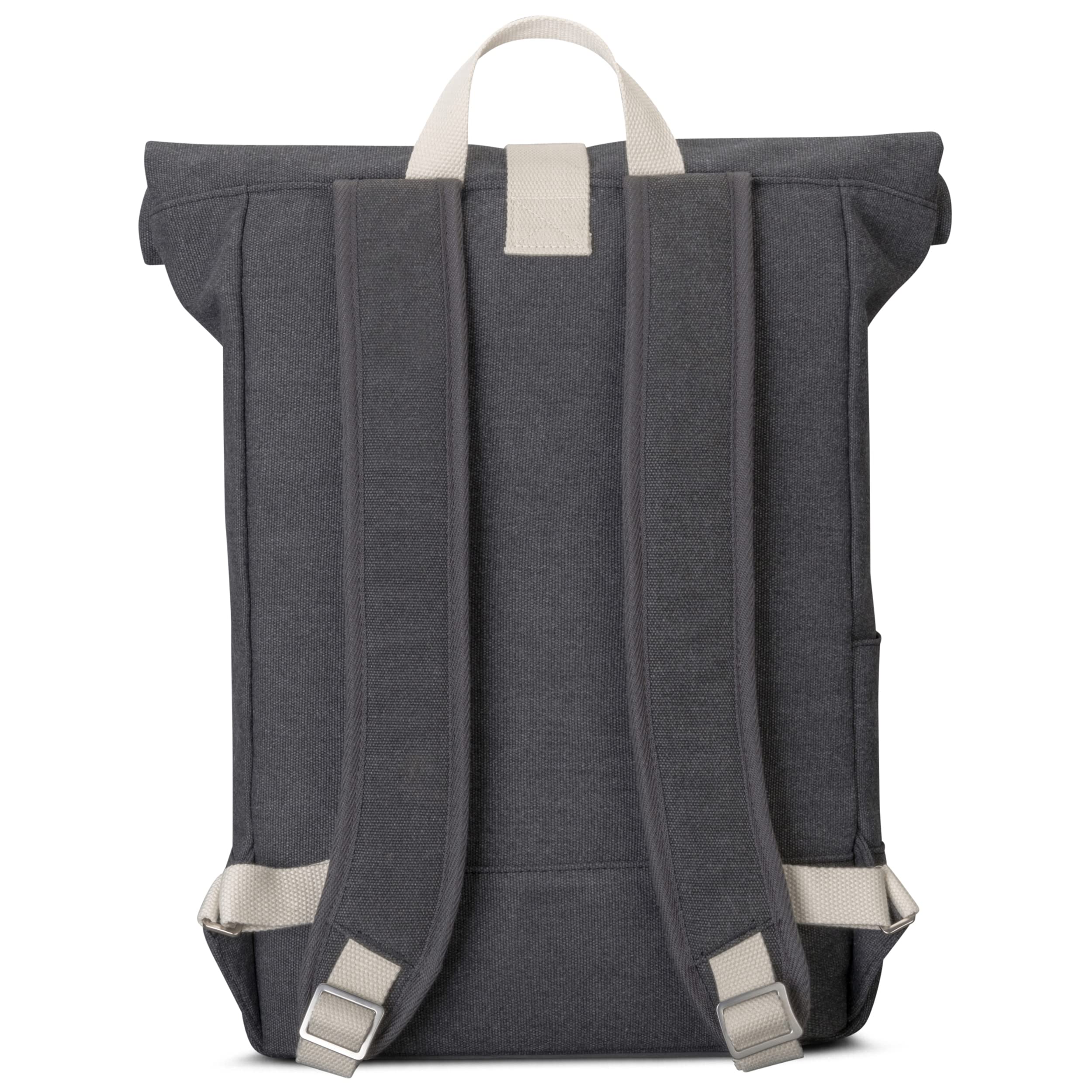 Johnny Urban Zaino Porta PC Donna e Uomo - Adam Medium - Rolltop per Lavoro Viaggio Università - Scomparto per Laptop 15.6 Pollici - Idrorepellente