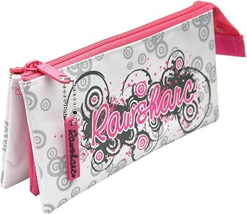 Helix 3 Pocket Nylon Swirl Rawsharc Pencil Case
