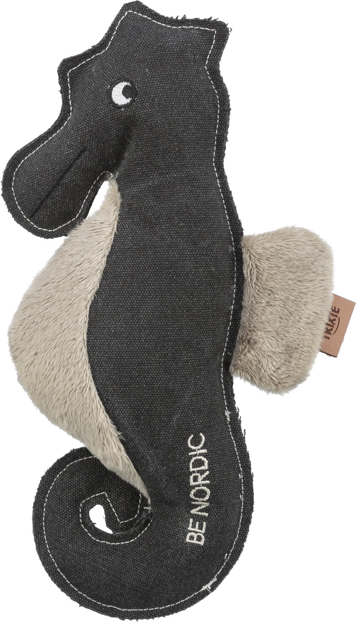 TRIXIE Be Nordic Plüschtiere für Hunde Seepferdchen Ida – maritimes Kuscheltier für Hunde zum Spielen und Kuscheln – robust & langlebig - 36060