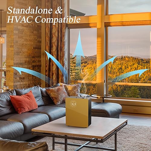Miniatura 5 de Difusor inteligente sin agua, máquina de aire de aroma para uso doméstico y comercial, cubre 3000 pies cuadrados, HVAC nebulizante o difusores