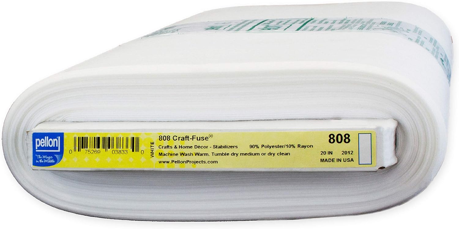 Pellon 808 Craft-Fuse Stabilizer 20in x 10 Yard Bolt.