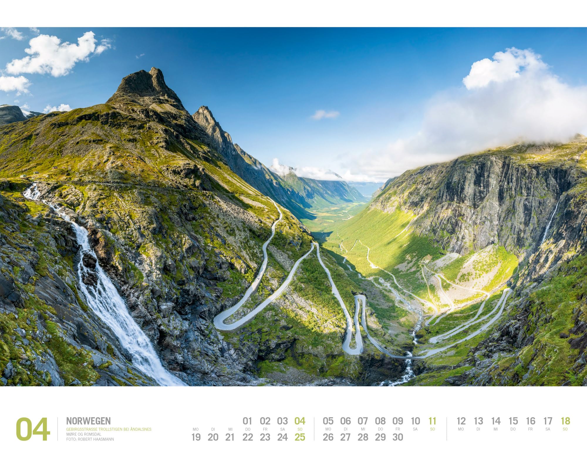Norwegen Kalender 2027 | Unterwegs zwischen Fjordland und Nordkap | Imposanter Reise-Kalender im großen Querformat (54x42 cm) | Skandinavien
