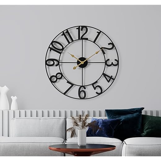 Sorbus 24-Inch Large Wall Clock