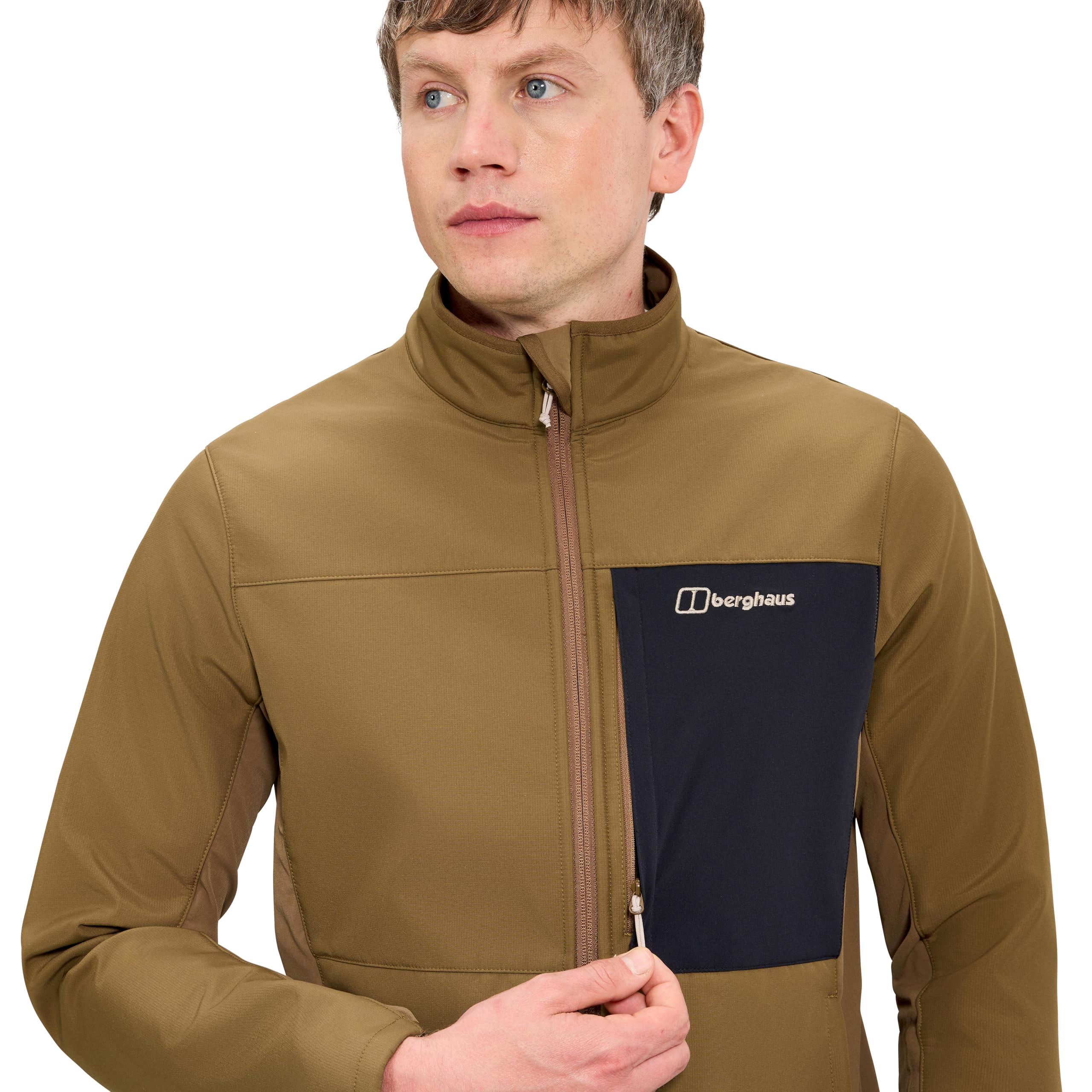 Berghaus Ghlas 3.0 Softshell Water And Wind Resistant chaqueta Hombre (Pack de 1)