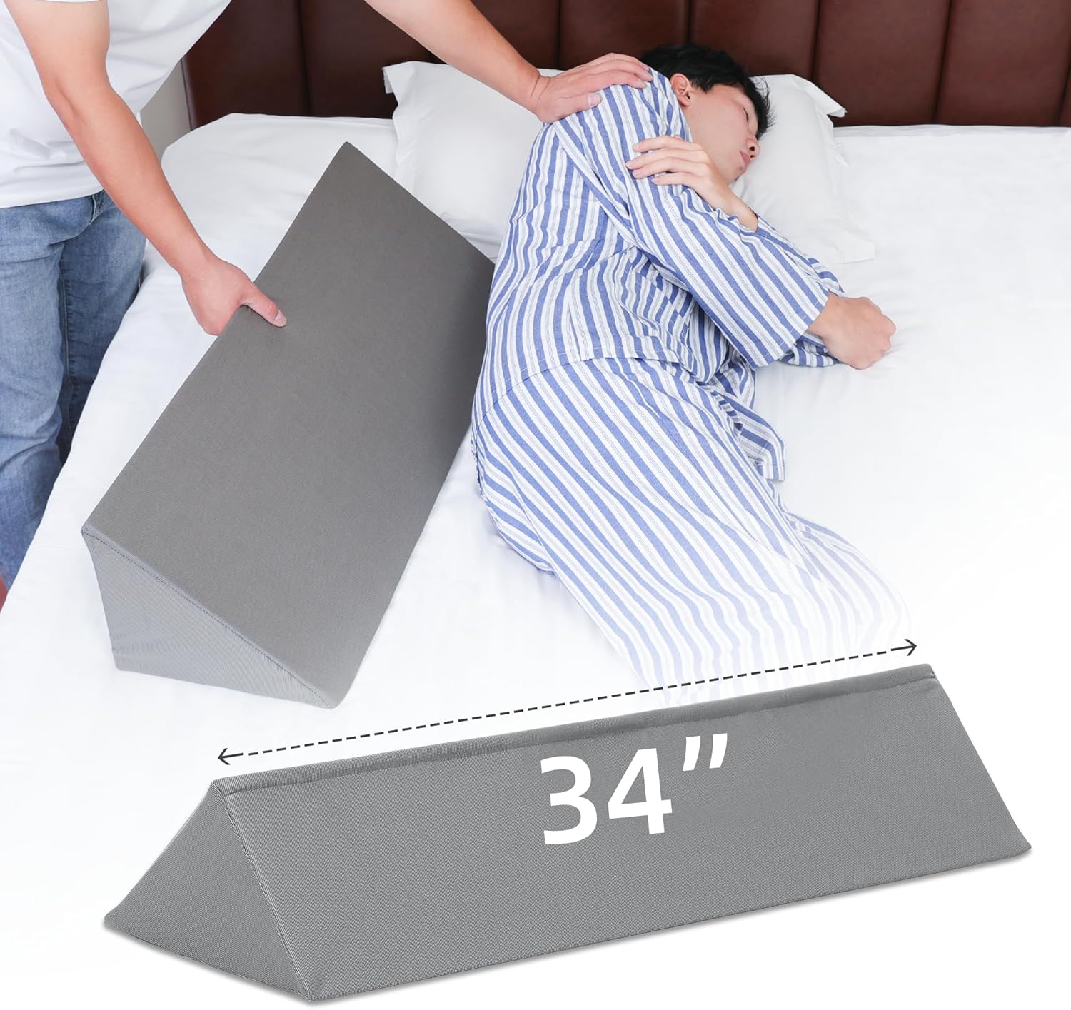 Fanwer Wedge Pillow Body Position Wedges Side Sleeping