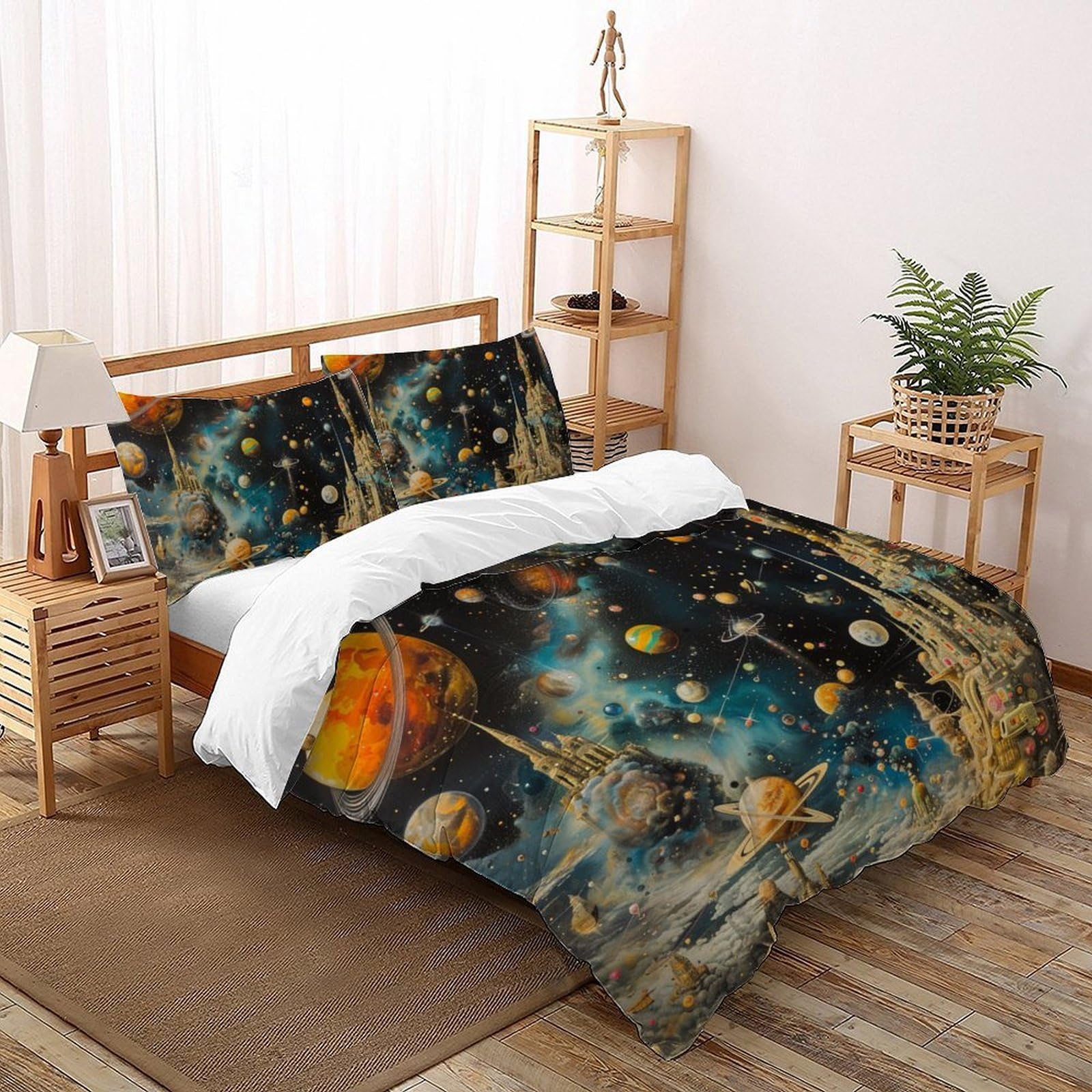 Housse de couette 3D enfants king pour finir avec les corvées de lit