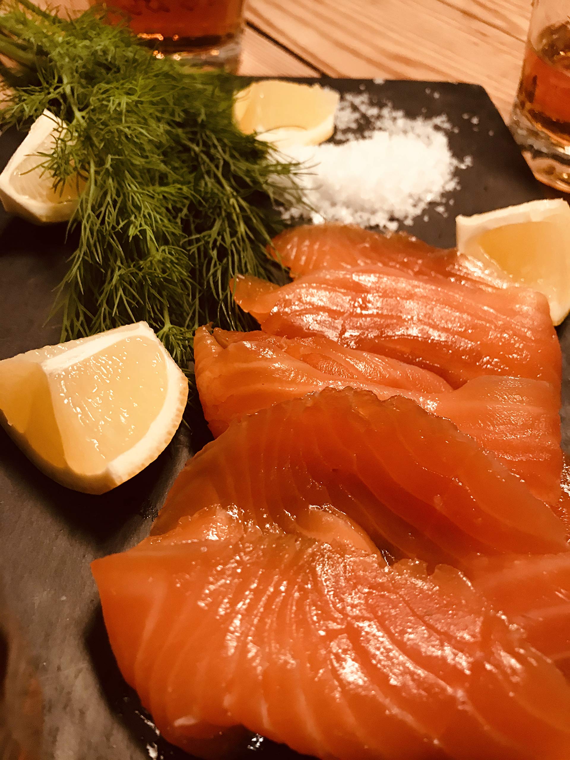Graved Lachs "Whisky" 1.1 kg Seite - gebeizt mit schottischem Single Malt Whisky
