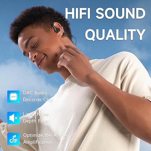 Miniatura 8 de S36 HiFi - Auriculares impermeables para natación, IPX8 TOP 32 GB, auriculares de natación con Bluetooth y reproducción de MP3, cancelación de ruido