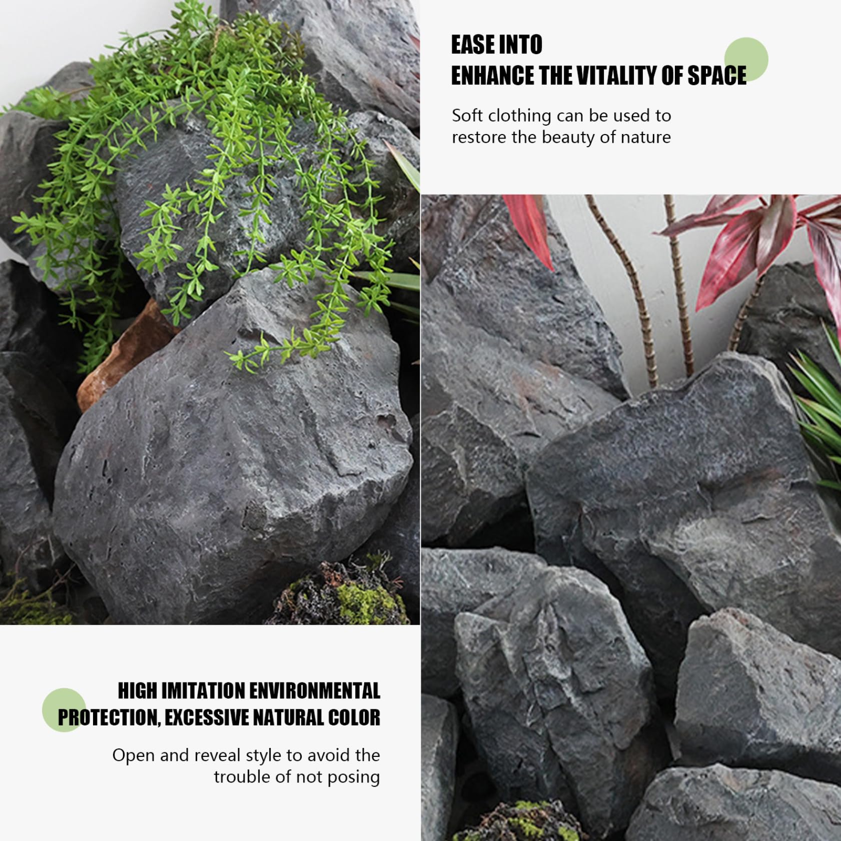 Diy Faux Rock Landscaping Backyard X Scapes 9 In X 13 In X 16 In