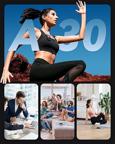 Miniatura 7 de AGPTEK Reproductor de MP3 con Bluetooth 5.3, A30X 2.4 pulgadas, pantalla táctil completa de 32 GB, reproductor de música con clip y banda de brazo,